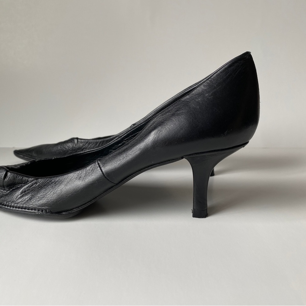 Hispanitas Kitten Heels, Black Leather - Picture 2 of 5